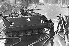 Tank involved with 1967 riot