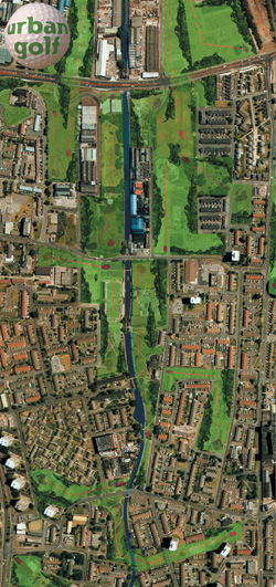 Aerial View of the Proposed Golf Course