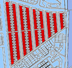 plan of the Seaford Road estate