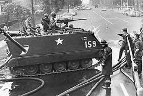 Tank involved with 1967 riot