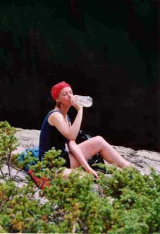 It's thirsty work, but there is certainly no shortage of clean water.