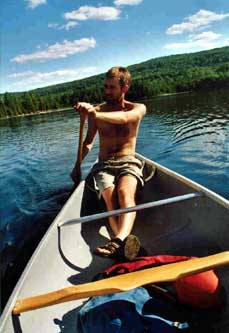 Time for camera revenge! You paddle for a bit, Mister.