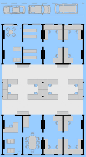 exploded perspective showing rehabilitation process